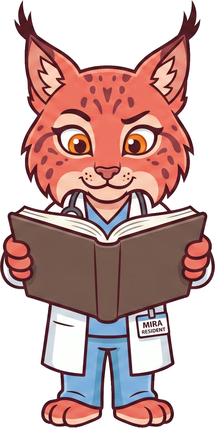 Mira leyendo una lección
